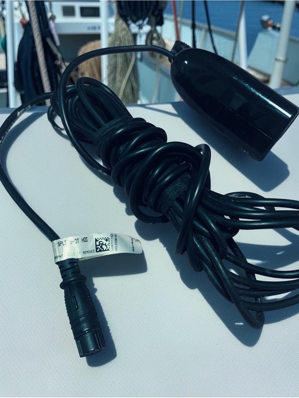 Lowrance Split Shot HDI Transducer/Fish Finder